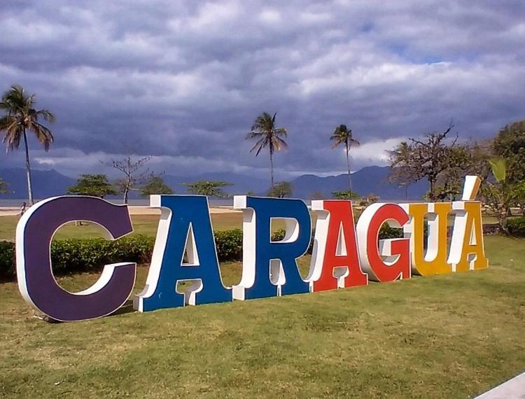 Apto Lindo E Aconchegante Com Piscina 202A Caraguatatuba Luaran gambar