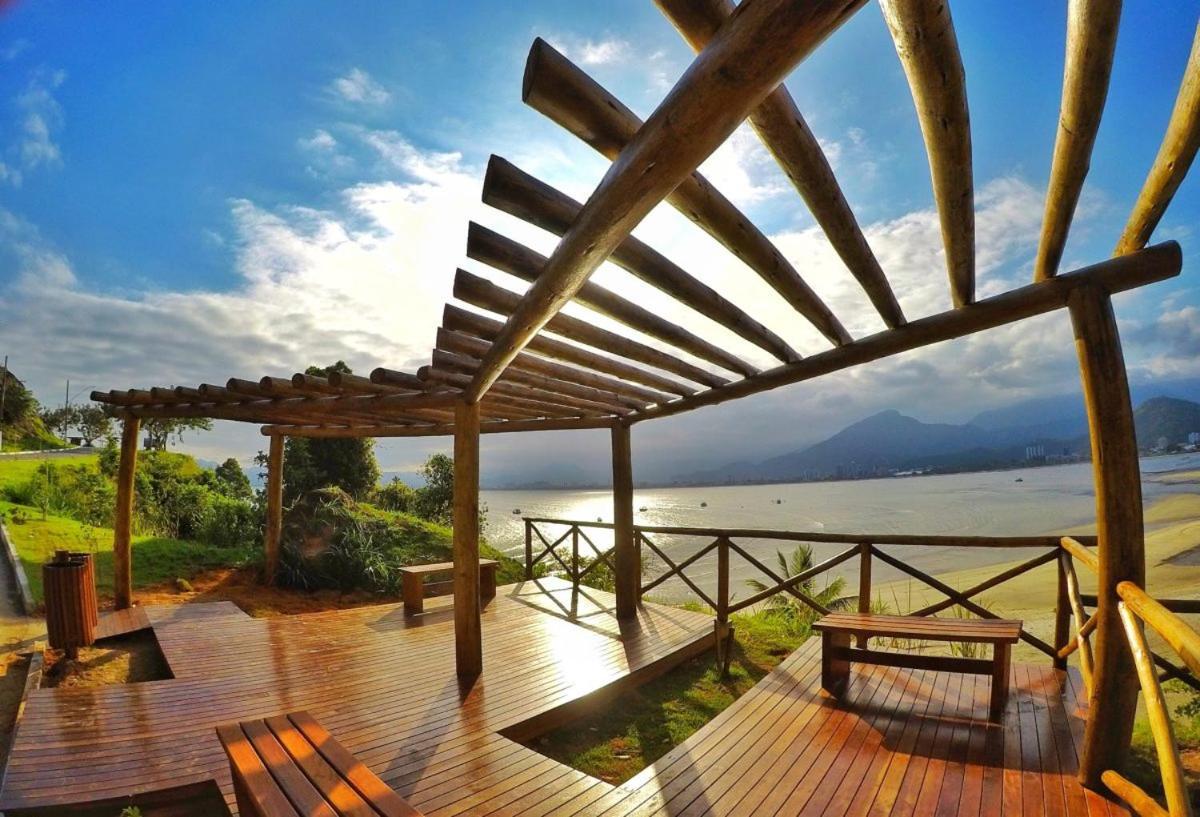 Apto Lindo E Aconchegante Com Piscina 202A Caraguatatuba Luaran gambar